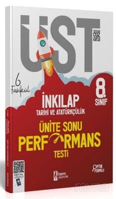 8. Sınıf İnkılap Tarihi ve Atatürkçülük 6 Fasikül Ünite Sonu Performans Testi - 1