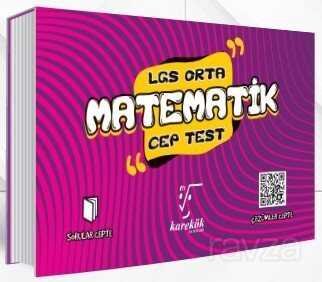 8. Sınıf LGS Cep Test Matematik Orta - 1