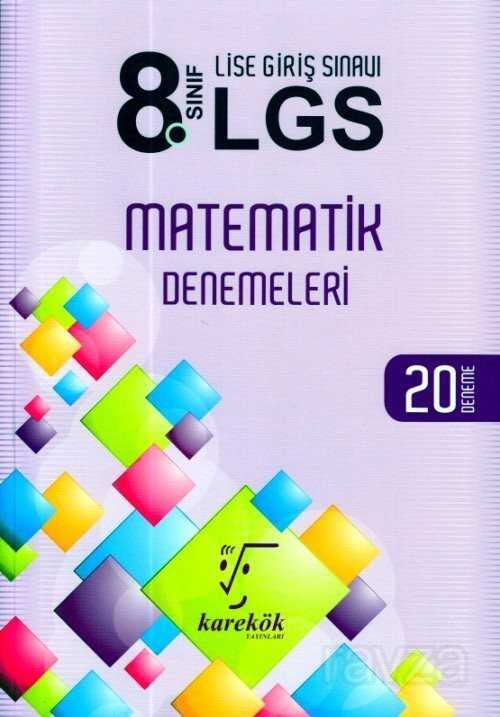 8. Sınıf LGS Matematik Denemeleri 20 Deneme - 1