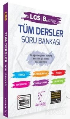 8. Sınıf LGS Tüm Dersler Soru Bankası - 1