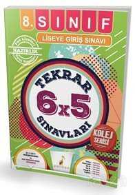 8. Sınıf Liseye Giriş Sınavı 6x5 Tekrar Sınavları Kolej Serisi - 1