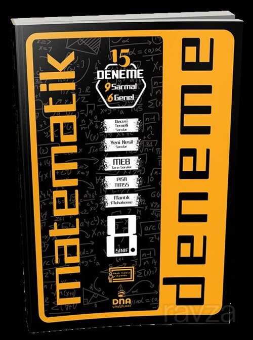 8. Sınıf Matematik 15 Deneme - DNA Yayınları
