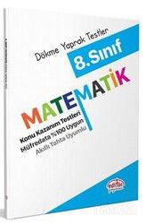 8. Sınıf Matematik Konu Kazanım Testleri - Editör Yayınları