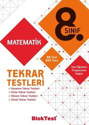 8. Sınıf Matematik Tekrar Testleri - Bloktest