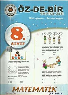 8. Sınıf Matematik Yaprak Test Çek Kopar - 1