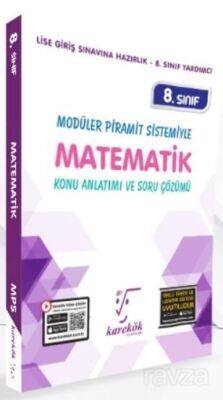 8. Sınıf Modüler Piramit Sistemiyle Matematik Konu Anlatımı ve Soru Çözümü - 1