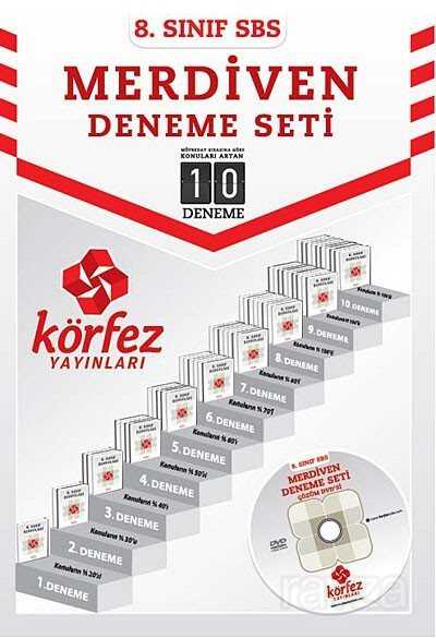 8. Sınıf SBS Merdiven Deneme Seti 10 Deneme Çözüm (Dvd'li) - 1