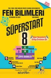 8. Sınıf Süperstart Fen Bilimleri Kavra Geliştir Pekiştir Süper Denemeler - Startfen Yayınları