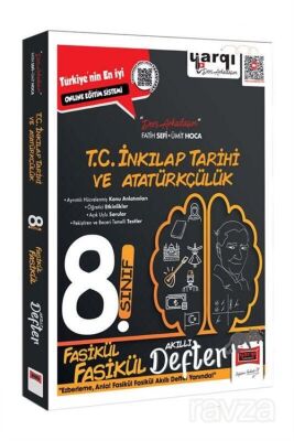 8. Sınıf T.C. İnkılap Tarihi ve Atatürkçülük Fasikül Fasikül Akıllı Defter - Yargı Yayınevi (Ankara)