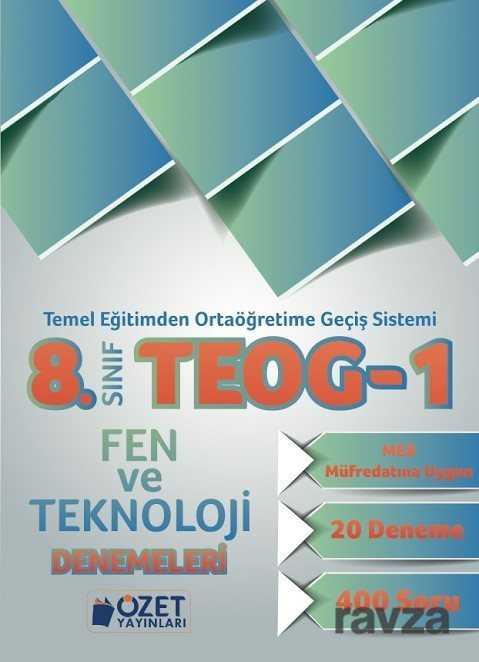 8. Sınıf TEOG 1 Fen ve Teknoloji Denemeleri 20 Deneme - Özet Yayınları
