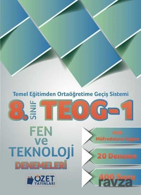 8. Sınıf TEOG 1 Fen ve Teknoloji Denemeleri 20 Deneme - 1