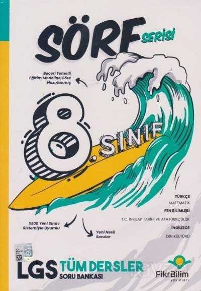 8. Sınıf Tüm Dersler Soru Bankası / Sörf Serisi - 1
