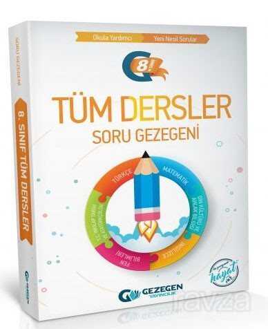 8. Sınıf Tüm Dersler Soru Gezegeni - Gezegen Yayıncılık - Kampanya