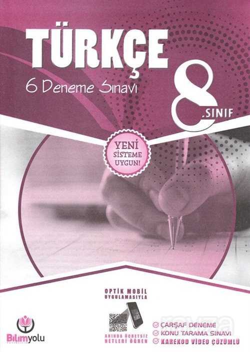 8. Sınıf Türkçe 6 Deneme Sınavı (Yeni Sistem) - 1