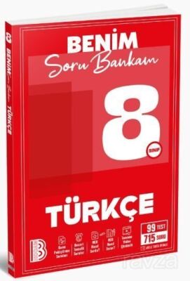 8. Sınıf Türkçe Benim Soru Bankam - Benim Hocam Yayınları