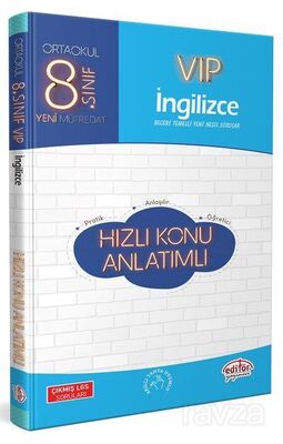 8. Sınıf VIP İngilizce Hızlı Konu Anlatımlı - 1