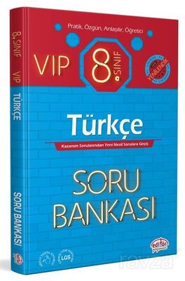 8. Sınıf VIP Türkçe Soru Bankası - 1