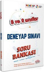 8 ve 9. Sınıflar Deneyap Sınavı Soru Bankası - Editör Yayınları