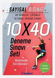 8.Sınıf Sayısal 10x40 Deneme Sınavı Seti - Bloktest