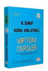 8.Sınıf Vıp Tüm Dersler Konu Anlatımlı Mavi Kitap - Editör Yayınları