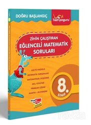 8.Sınıf Zihin Çalıştıran Eğlenceli Kanguru Matematik Soruları - Dikkat Atölyesi Yayınları
