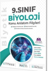 9. Sınıf Biyoloji Konu Anlatım Föyleri - Biyotik Yayınları