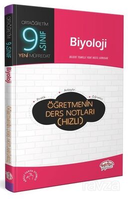 9. Sınıf Biyoloji Öğretmenin Ders Notları (Hızlı) - 1