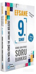 9. Sınıf Din Kültürü ve Ahlak Bilgisi Efsane Konu Anlatımlı Soru Bankası - DDY Yayınları