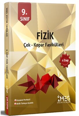 9. Sınıf Fizik Çek Kopar Fasikülleri İMES Eğitim Yayınları - 1