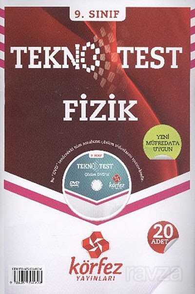 9. Sınıf Fizik Tekno Test (20 Adet) (Dvd İlaveli) - 1