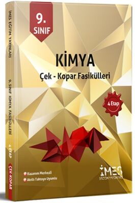 9. Sınıf Kimya Çek Kopar Fasikülleri 4 Etap İMES Eğitim Yayınları - 1