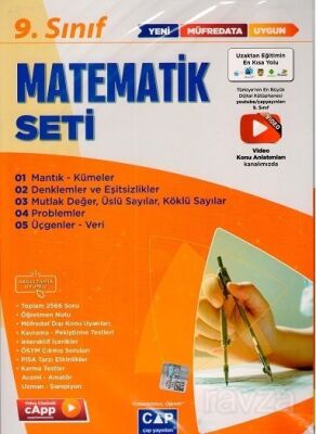 9. Sınıf Matematik Anadolu Seti - 1