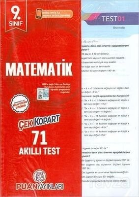 9. Sınıf Matematik Yaprak Test - 1