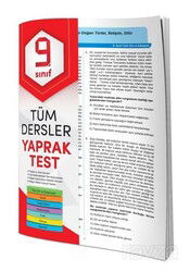 9. Sınıf Tüm Dersler Yaprak Test - 4 Element Yayınları