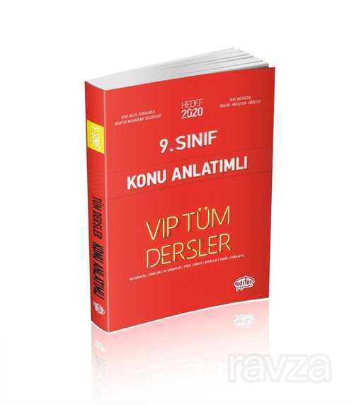 9. Sınıf Vip Tüm Dersler Konu Anlatımlı - 1