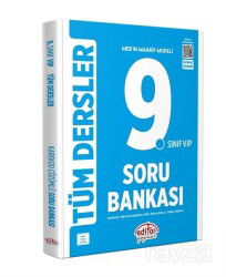 9. Sınıf VIP Tüm Dersler Soru Bankası - Editör Yayınları