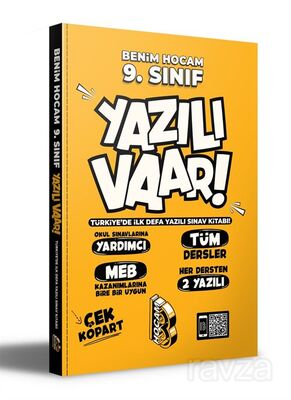 9. Sınıf Yazılı Var - 1