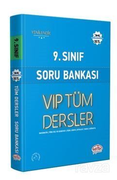 9.Sınıf Vıp Tüm Dersler Soru Bankası Mavi Kitap - 1