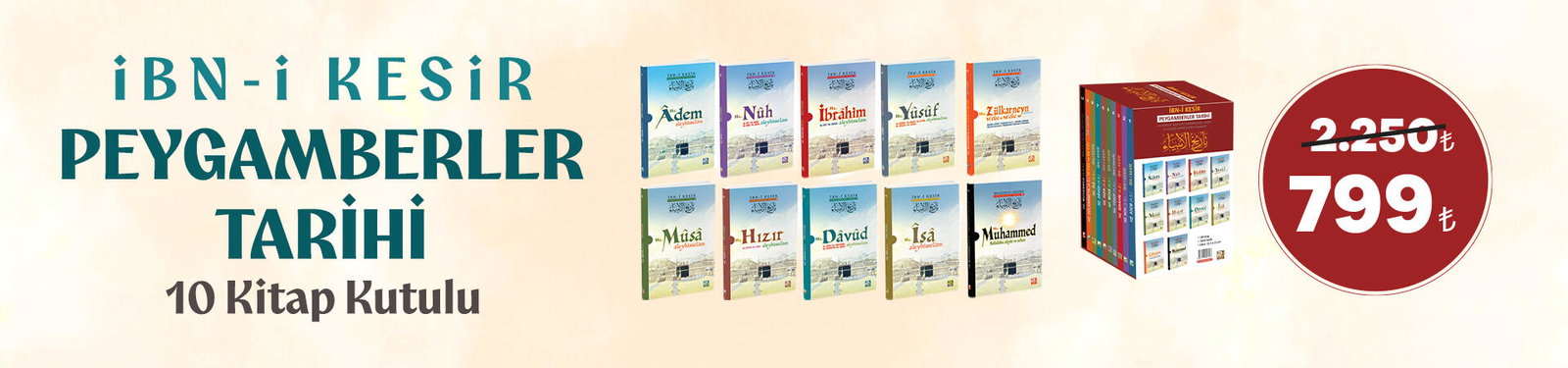 Peygamberler Tarihi 10 Kitap