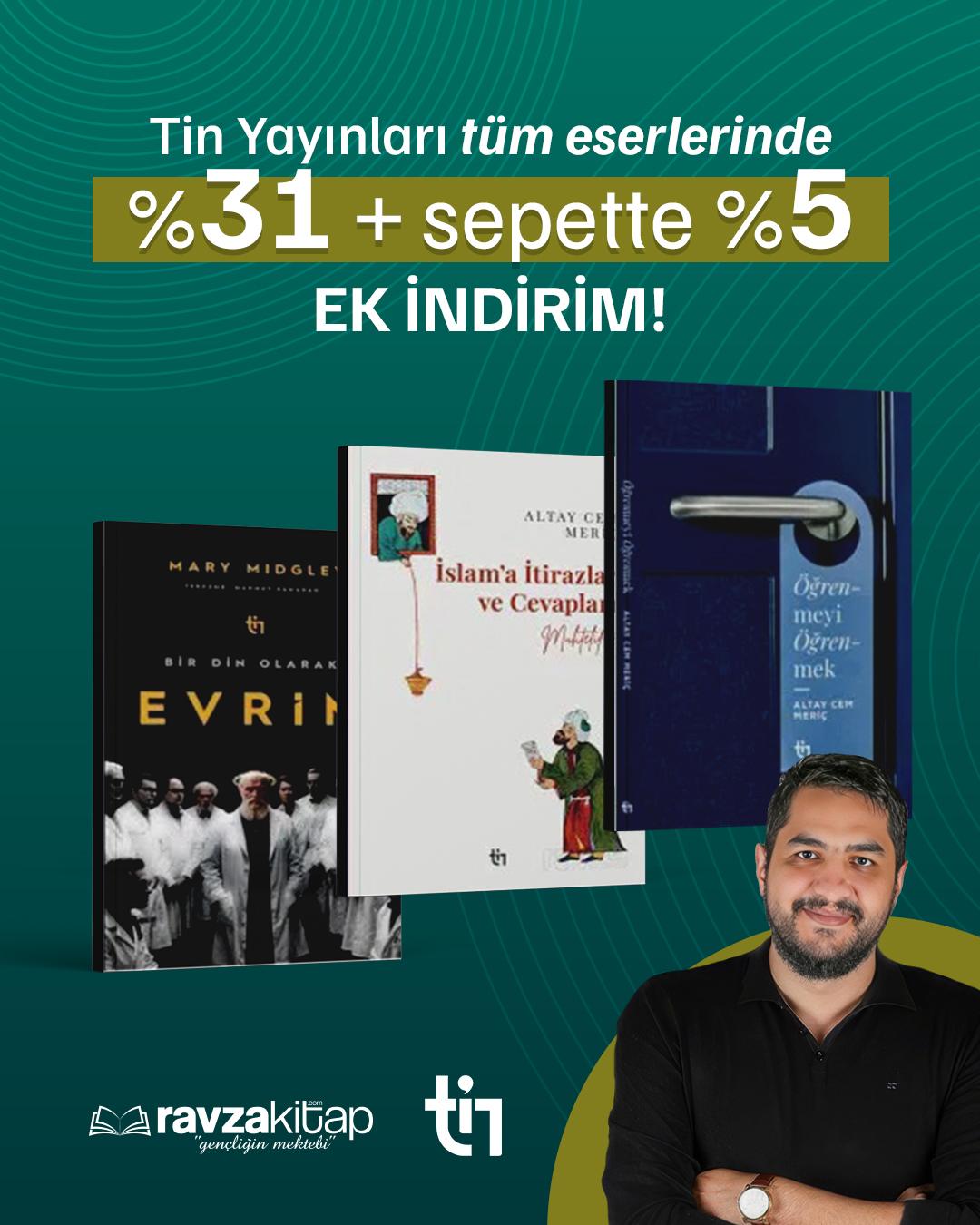  Tin Yayınları marka ürünler sepette +%5 indirimli.