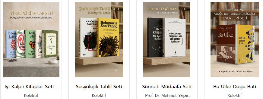  Set Kitaplar, Özenle Hazırlandı. Mutlaka Bak! 