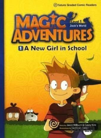A New Girl in School +CD (Magic Adventures 1) - 1