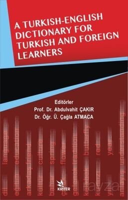 A Turkish-English Dictionary For Turkish And Foreign Learners - 1