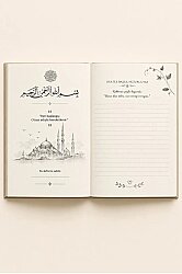 A5 Ayet Duali Kolaj Serisi 17 – Büyük Lütuf (Ve Kâne Fadlullâhi Aleyke Azîmâ) Noktali Defter - 3