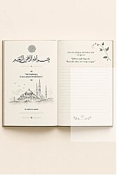 A5 Ayet Duali Kolaj Serisi 20 – Rabbin Seni Hosnut Edecek Noktali Defter - 3