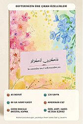 A5 Ayet Duali Kolaj Serisi 29 – Beni Anin, Sizi Anayim (Fezkürûnî Ezkürküm) Noktali Defter - 2