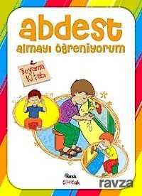 Abdest Almayı Öğreniyorum / Erkek (Boyama) 3-7 Yaş - 1