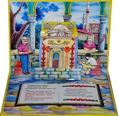 Abdest Almayı Öğreniyorum (Üç Boyutlu Hareketli) - Hikmet Neşriyat