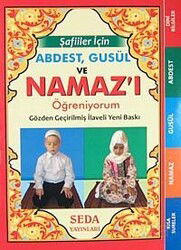Abdest, Gusül ve Namaz'ı Öğreniyorum (Cep Boy) / Şafiiler İçin) (Kod:135) - Seda Yayınları