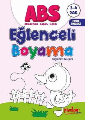 ABS 3-4 Yaş Eğlenceli Boyama - 1